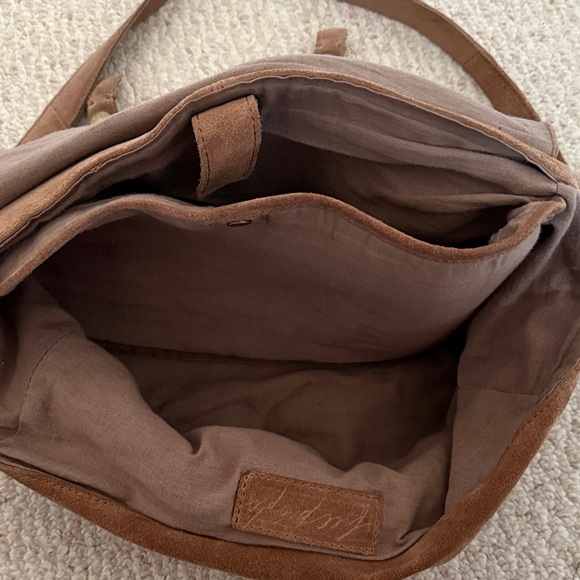Free People Brown Suede Shoulder Bag - Picture 3 of 5